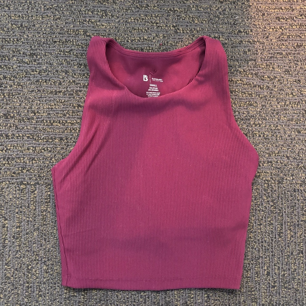 Purple BuffBunny Workout Top